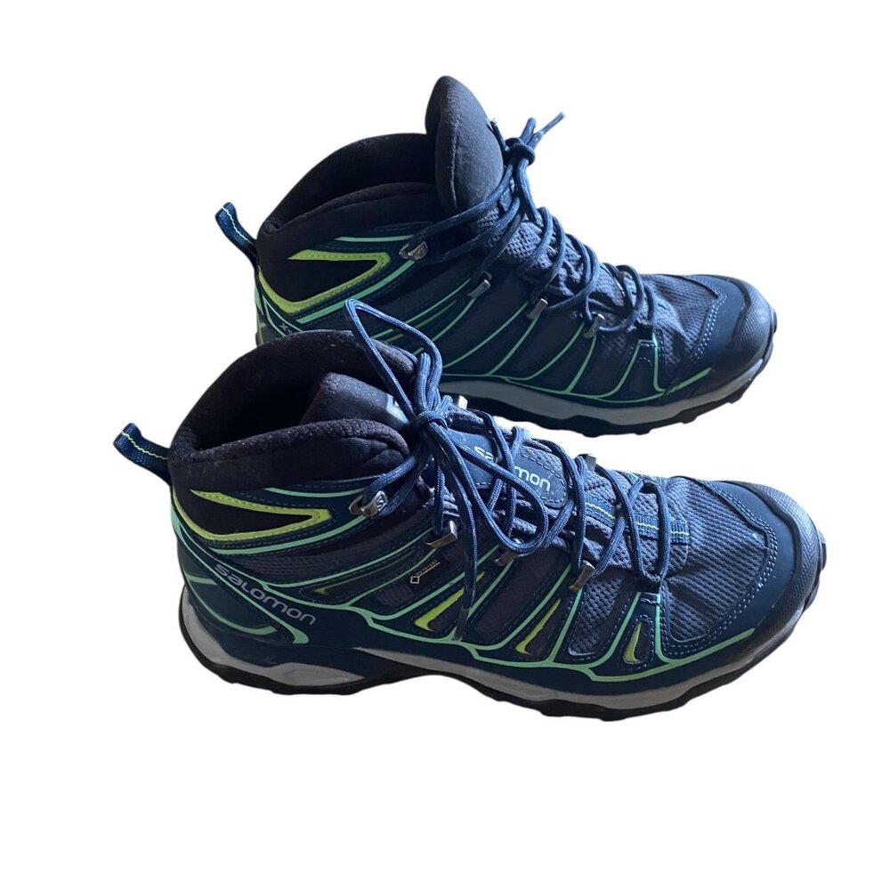 Salomon X Ultra Mid GTX Hiking Boots Women’s 9 Waterproof Trail Shoes